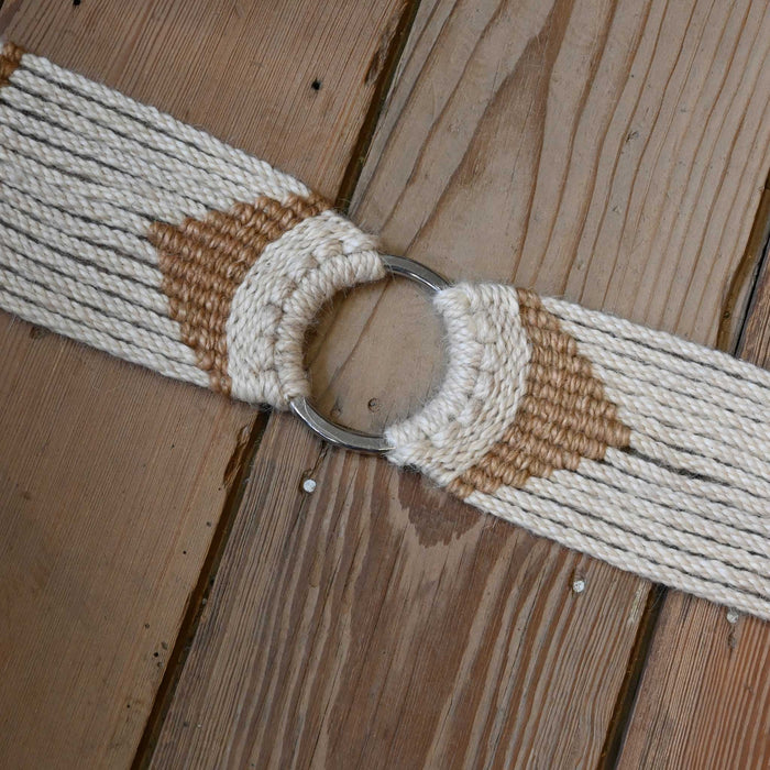 Handmade Iron Horse Head Brand Mohair Tripping Collar
