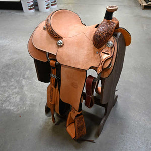 13.5" TESKEY'S ROPING SADDLE Saddles Teskey's Saddlery