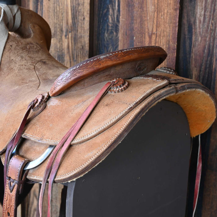 16" USED TESKEY'S RANCH VERSATILITY SADDLE