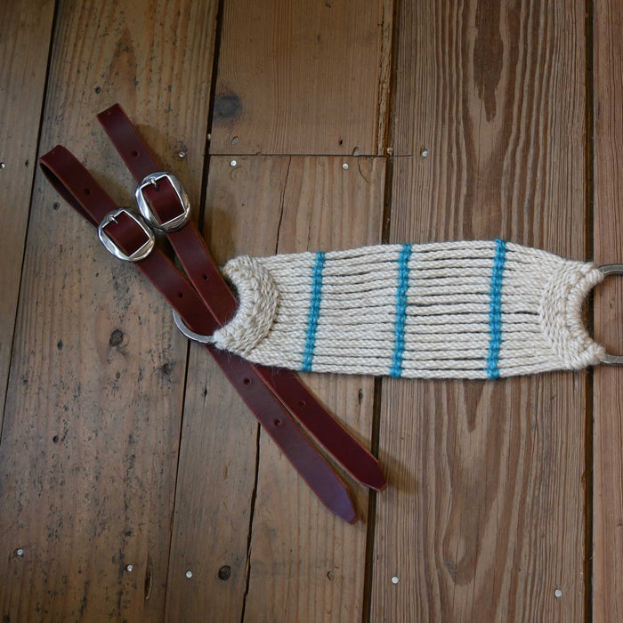 Handmade Iron Horse Head Brand Mohair Tripping Collar Tack - Breast Collars Iron Horse Head Brand