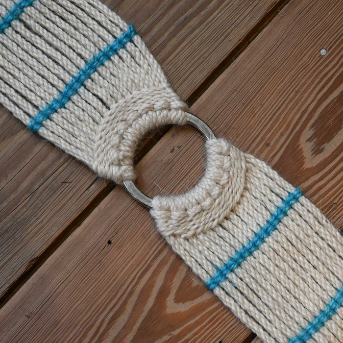 Handmade Iron Horse Head Brand Mohair Tripping Collar Tack - Breast Collars Iron Horse Head Brand