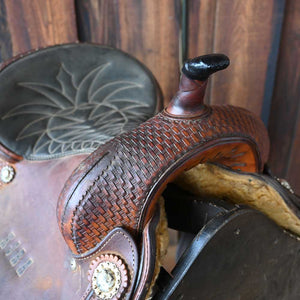 14" USED TOD SLONE BARREL SADDLE Saddles Tod Slone   