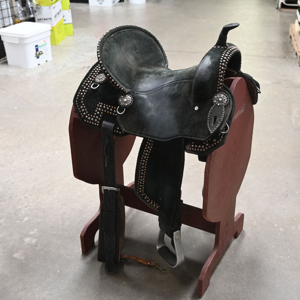 15.5" USED MASTER BARREL SADDLE Saddles - Used Master Saddles