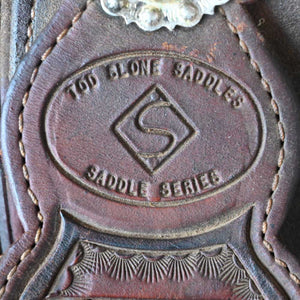 14" USED TOD SLONE BARREL SADDLE Saddles Tod Slone   