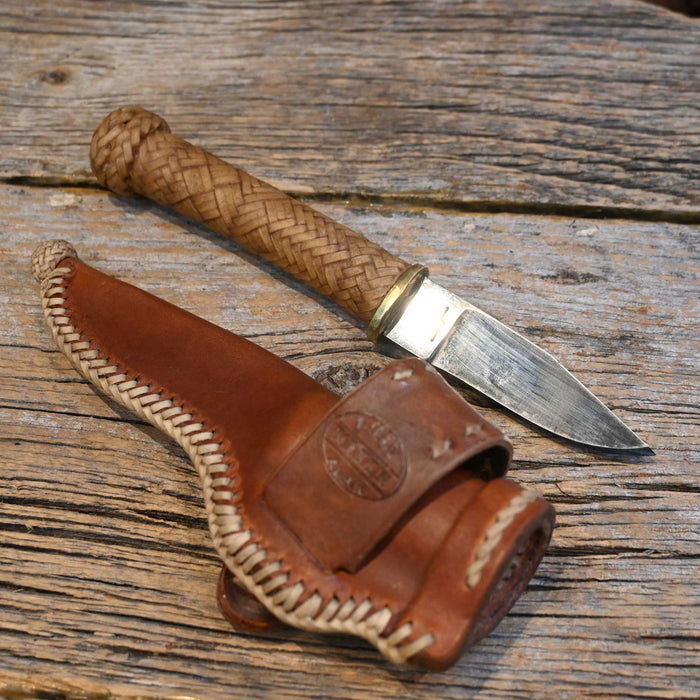 Billy Albin Rawhide Sheath and Knife Handle