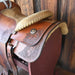 14.5" USED CLINT GIBSON TEAM ROPING SADDLE Saddles - Used Clint Gibson