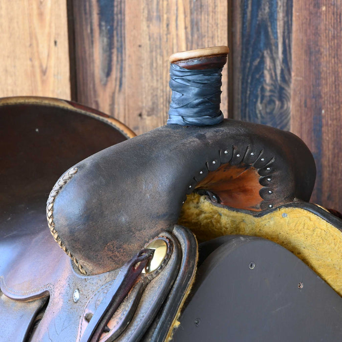 15" USED TESKEY'S RANCH SADDLE