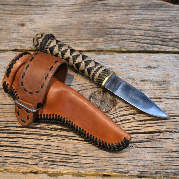 Billy Albin Rawhide Sheath and Knife Handle
