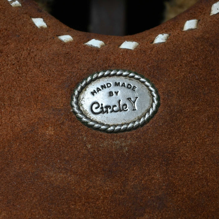 13.5" USED CIRCLE Y MARTHA JOSEY BARREL SADDLE
