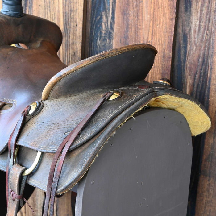 15" USED TESKEY'S RANCH SADDLE