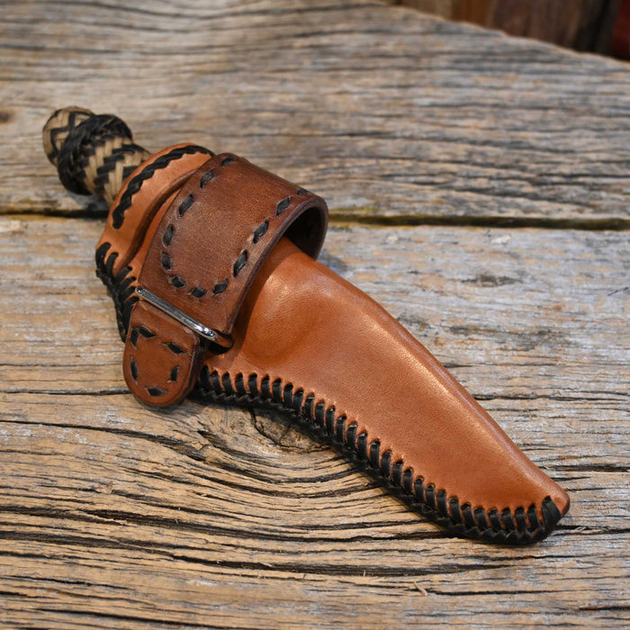 Billy Albin Rawhide Sheath and Knife Handle 484