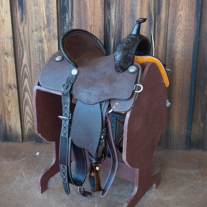 13" MARTIN BTR BARREL SADDLE Saddles - New Martin Saddlery