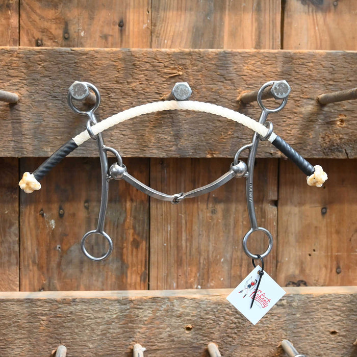 Flaharty Duke Square Snaffle Combo Bit