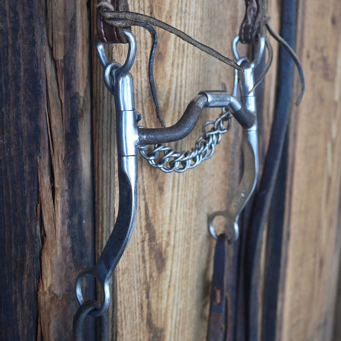 Myler Toklat Hinge Port Bridle Rig w/Single Ear Headstall