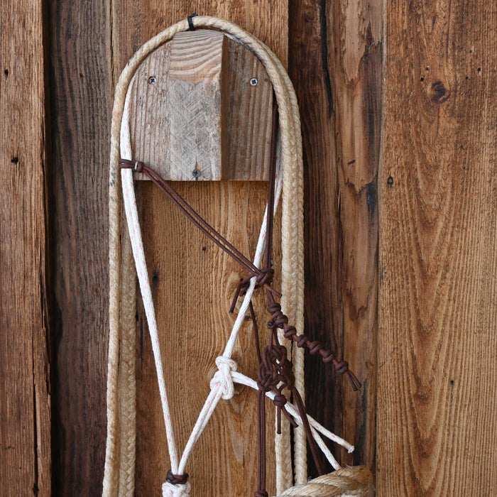 Loping Hackamore w/ Waxed Split Reins