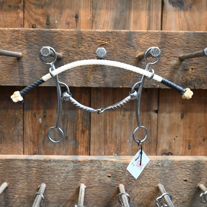Flaharty Duke Rebar Snaffle Combo Bit