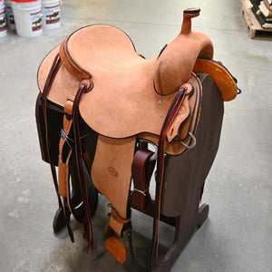 15" TESKEY'S PRO CUTTER RANCH CUTTER SADDLE Saddles Teskey's Saddlery