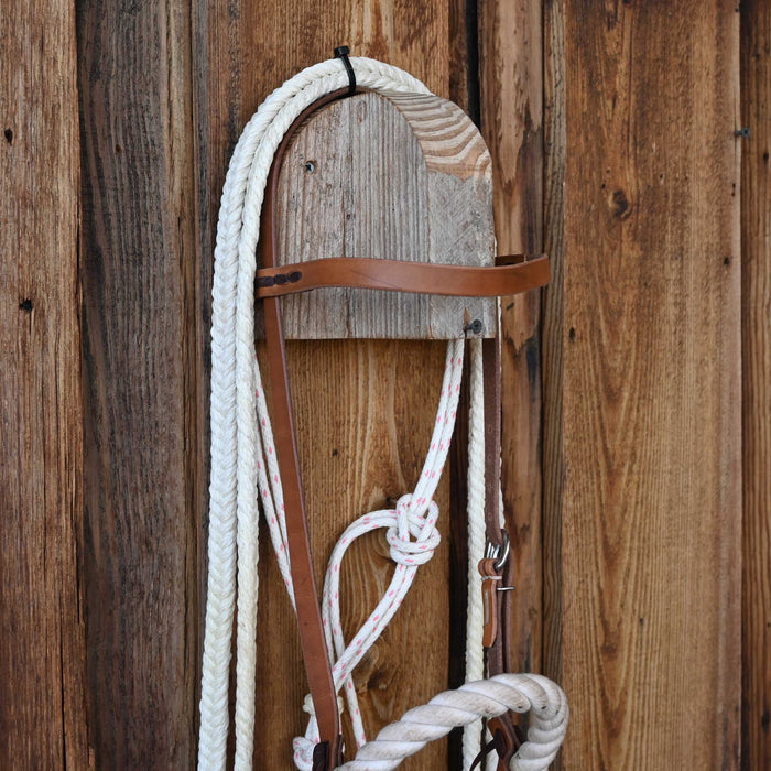 Billy Albin Loping Hackamore w/Leather Browband