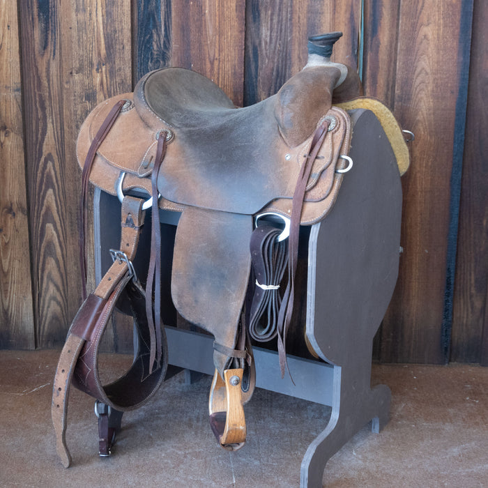 14.5" USED CACTUS RANCH SADDLE Saddles - Used CACTUS SADDLERY