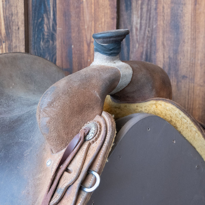 14.5" USED CACTUS RANCH SADDLE Saddles - Used CACTUS SADDLERY
