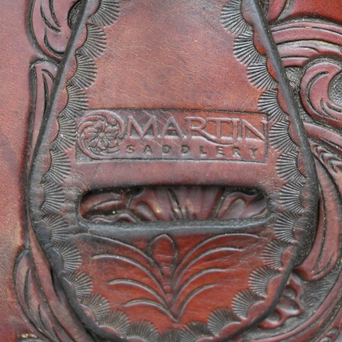 15.5" USED MARTIN PERFORMANCE SADDLE Saddles - Used Martin Saddlery