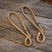 Braided Rawhide Rein Connector Tack - Reins MISC