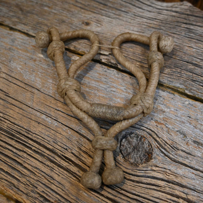 Braided Rawhide Bit Connector