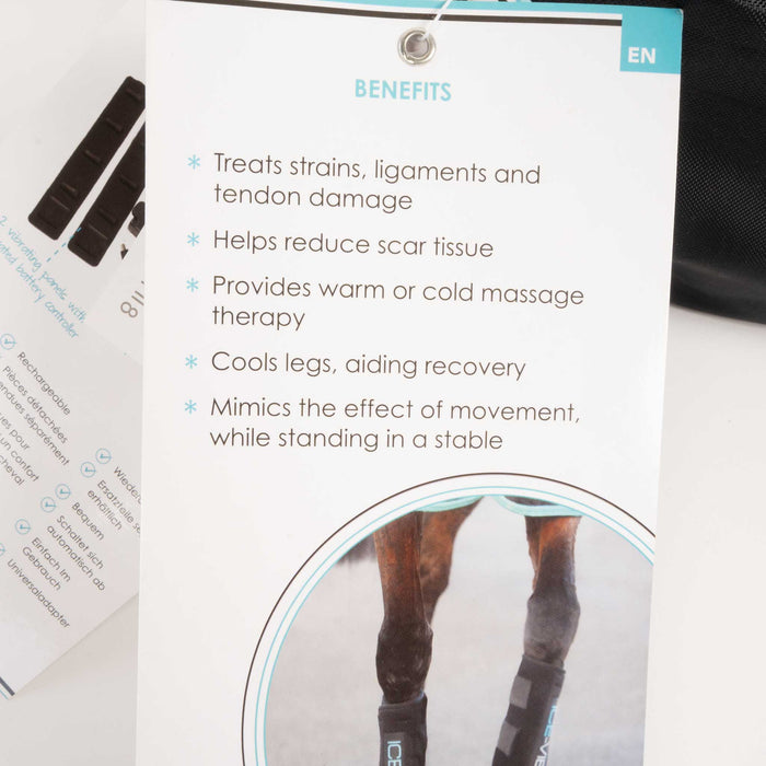 NEW Horseware Ice-Vibe Therapy Knee Wrap Sale Barn Horseware