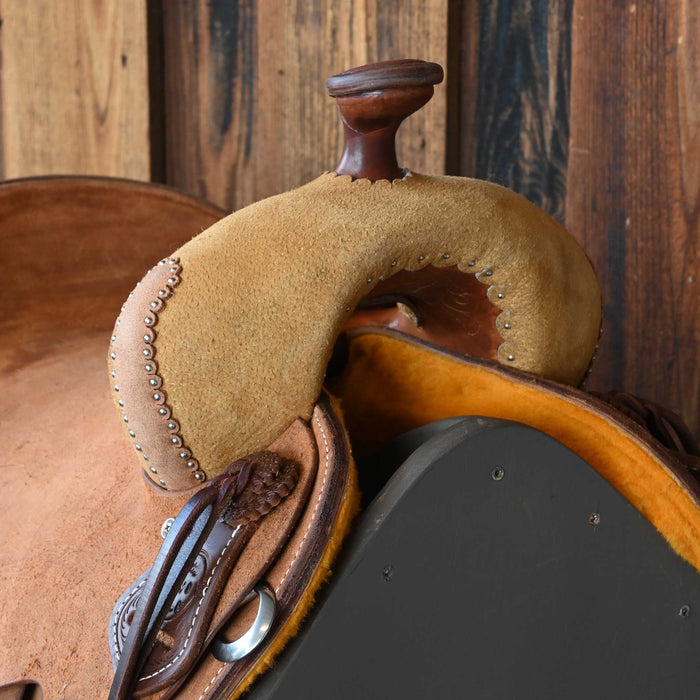 15" AUSTIN VALIMONT TEAM ROPING SADDLE