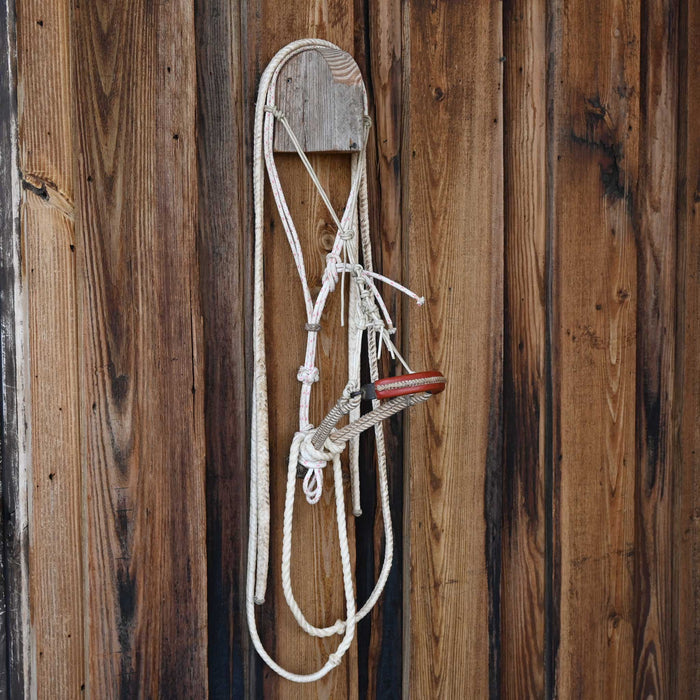 Loping Hackamore w/Crowsfoot Headstall