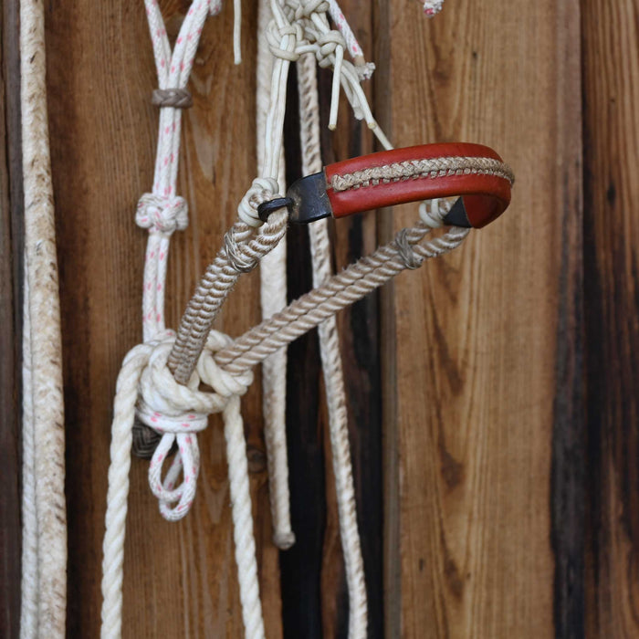 Loping Hackamore w/Crowsfoot Headstall