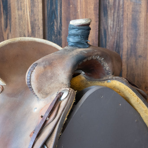 13.5" USED TESKEY'S RANCH SADDLE Saddles - Used Teskey's Saddlery