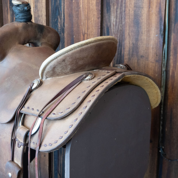 13.5" USED TESKEY'S RANCH SADDLE Saddles - Used Teskey's Saddlery