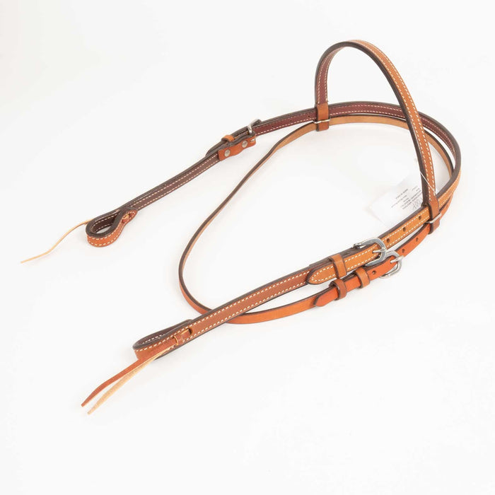NEW Western Browband Russet Headstall Sale Barn Teskey's