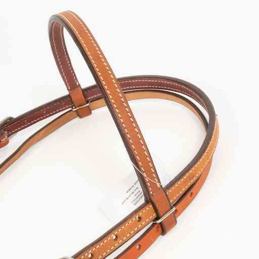 NEW Western Browband Russet Headstall Sale Barn Teskey's