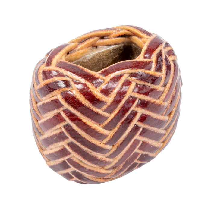John Barnes Braided Leather Horn Knot Tack - Ropes & Roping John Barnes