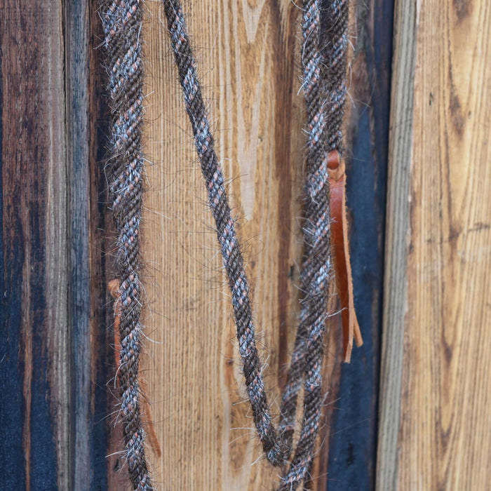 Braided Rawhide Bosal w/Mecate