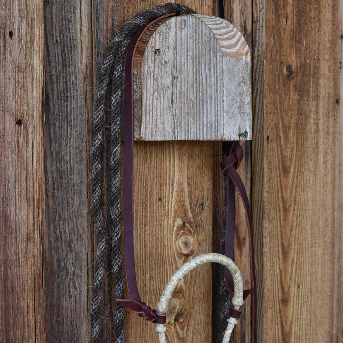 Braided Rawhide Bosal w/Mecate