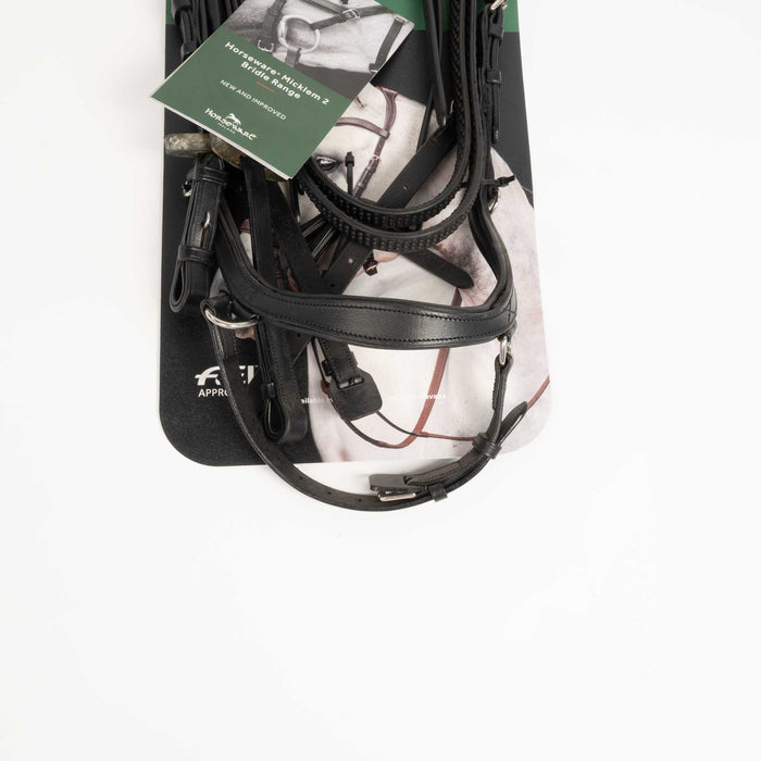 NEW Horseware Micklem 2 Black Bridle With Reins Sale Barn Horseware