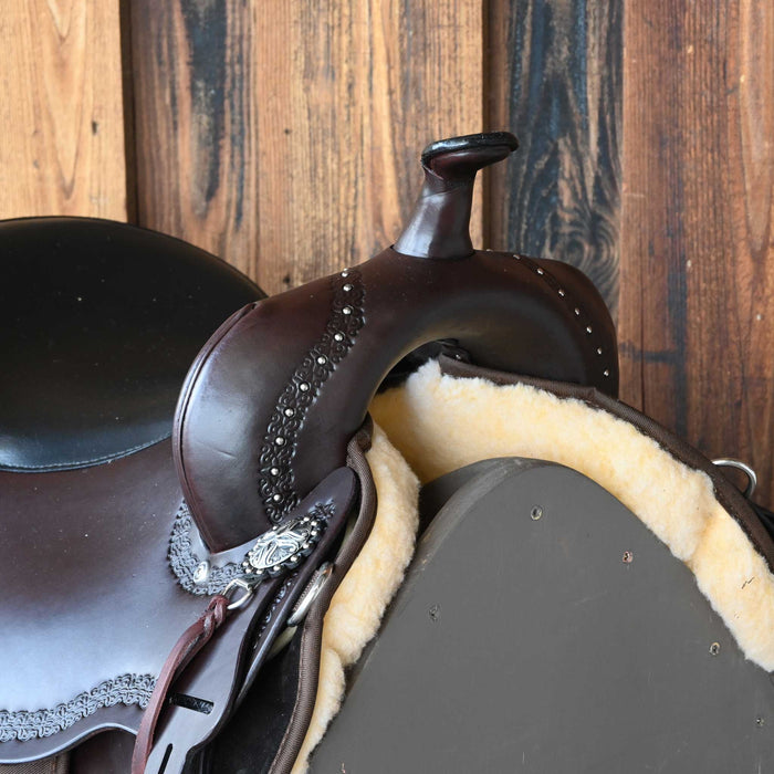16" HIGH HORSE WILLOW SPRINGS CORDURA TRAIL SADDLE