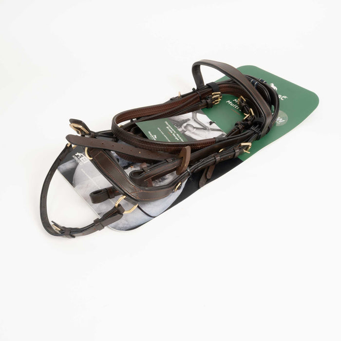 NEW Horseware Micklem 2 Brown Bridle With Reins Sale Barn Horseware