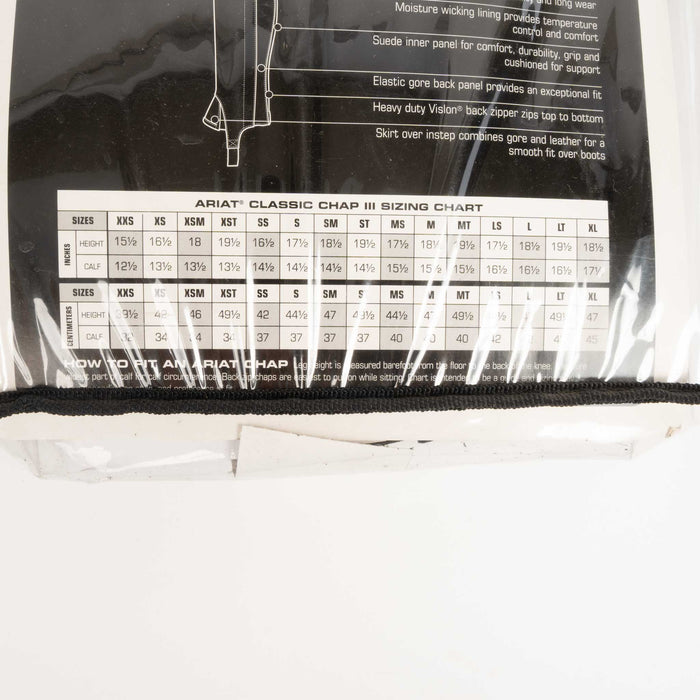 NEW Ariat Classic Riding Chaps Sale Barn Ariat