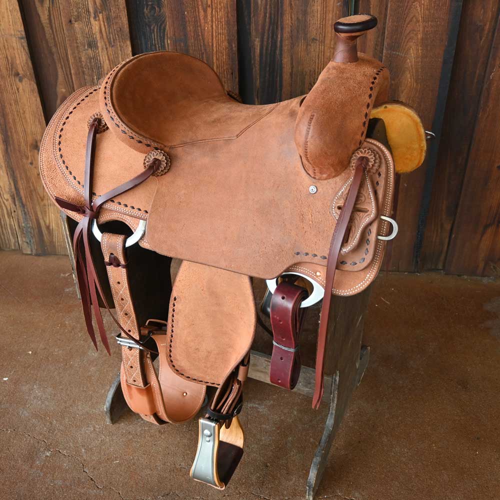 15.5" CACTUS RANCH SADDLE Saddles CACTUS SADDLERY   