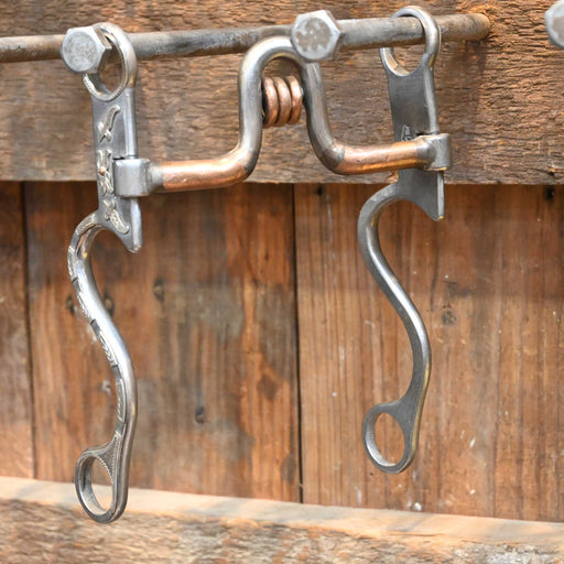 Josh Ownbey Cowboy Line Solid Port with Copper Rings Bit Tack - Bits Josh Ownbey Cowboy Line