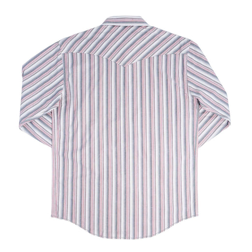 Panhandle Slim Men's Maroon Stripe Pearl Snap Shirt MEN - Clothing - Shirts - Long Sleeve Panhandle
