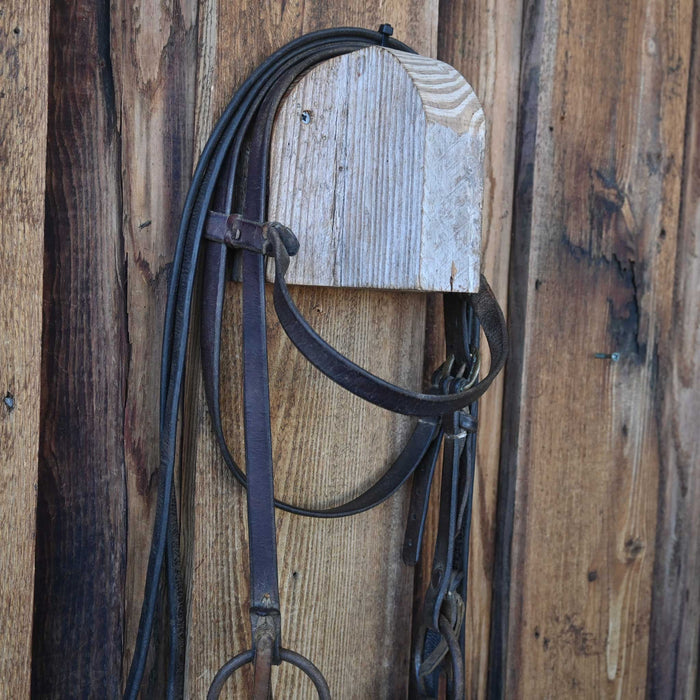 Cow Horse Supply O-Ring Snaffle Bridle Rig w/Browband Headstall Tack - Rigs Cow Horse Supply