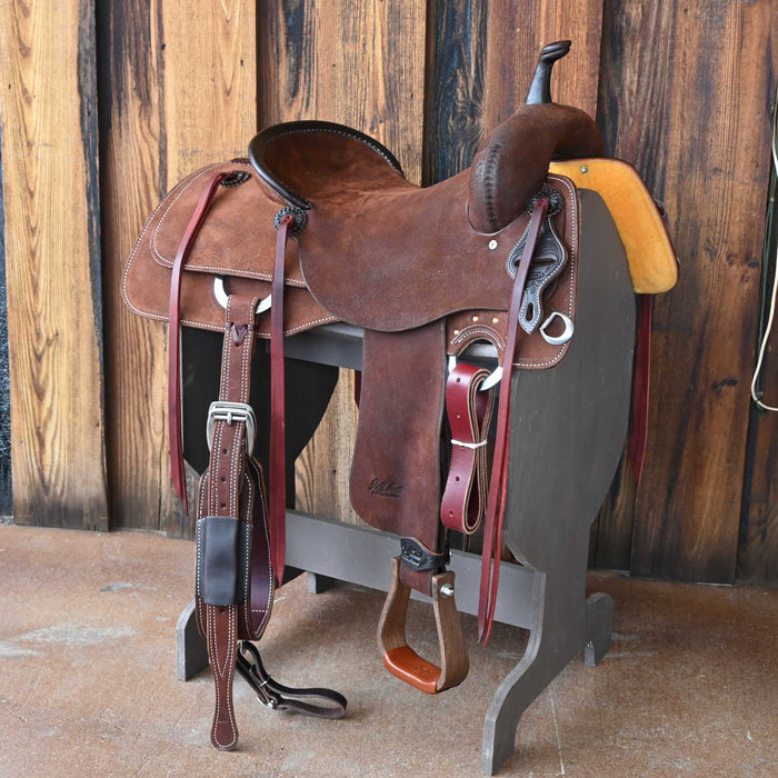 16" JEFF SMITH BEAU GALYEAN CUTTING SADDLE