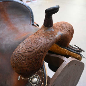 15.5" USED USHER BARREL SADDLE