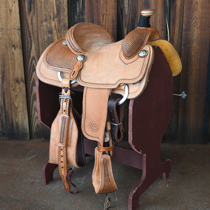 13" PATRICK SMITH TEAM ROPING SADDLE