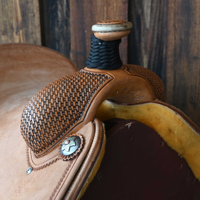 13" PATRICK SMITH TEAM ROPING SADDLE